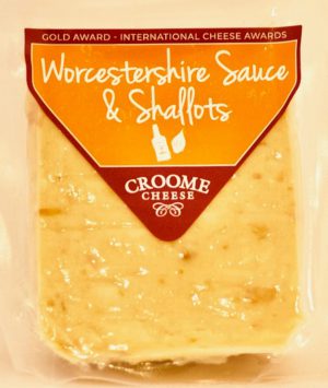 WORCESTERSHIRE SAUCE & SHALLOT CHEESE