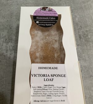 VICTORIA SPONGE LOAF CAKE