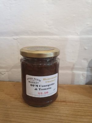 HOMEMADE OFM COURGETTE & TOMATO CHUTNEY
