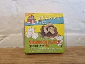 PATCHWORK MUSHROOM & GARLIC CHICKEN LIVER PATE